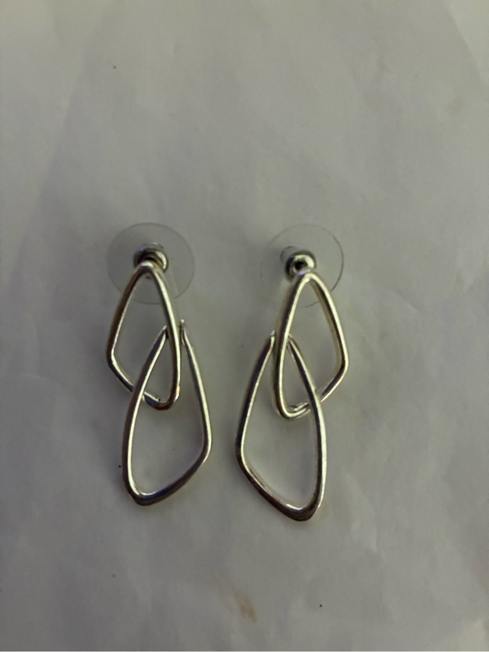 Kendra Scott silver earrings